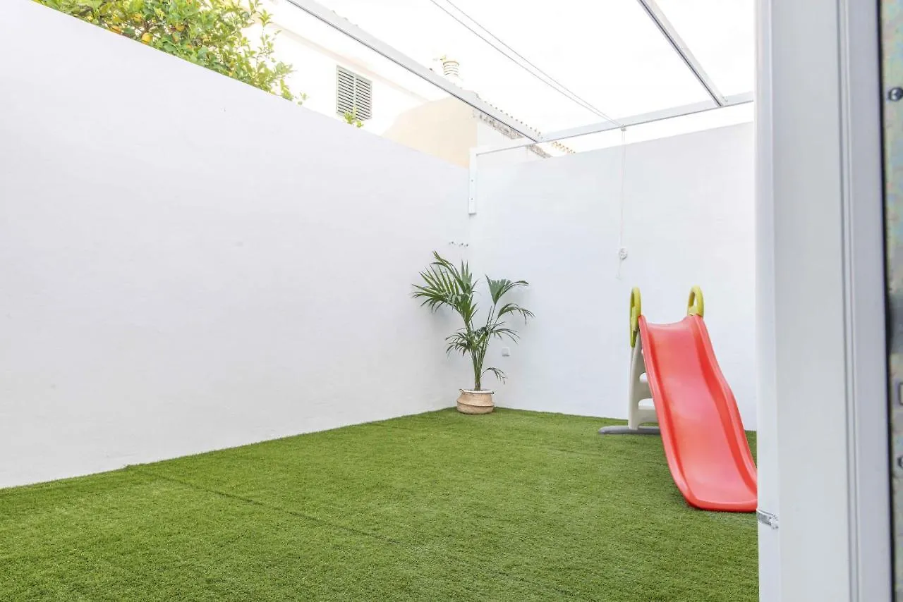 Apartamento Casa con jardín privado a 300 metros de la playa, piscina El Puerto de Santa María