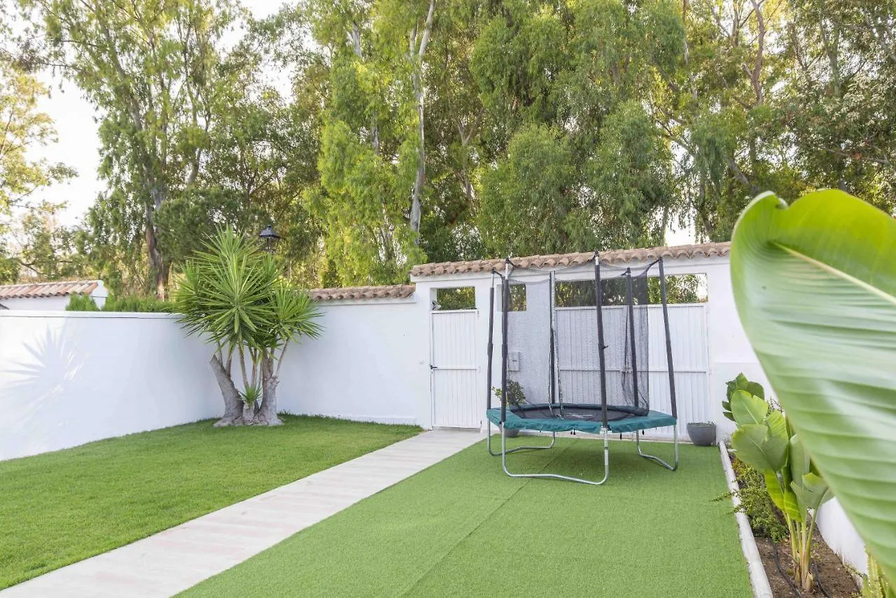 Apartamento Casa con jardín privado a 300 metros de la playa, piscina El Puerto de Santa María